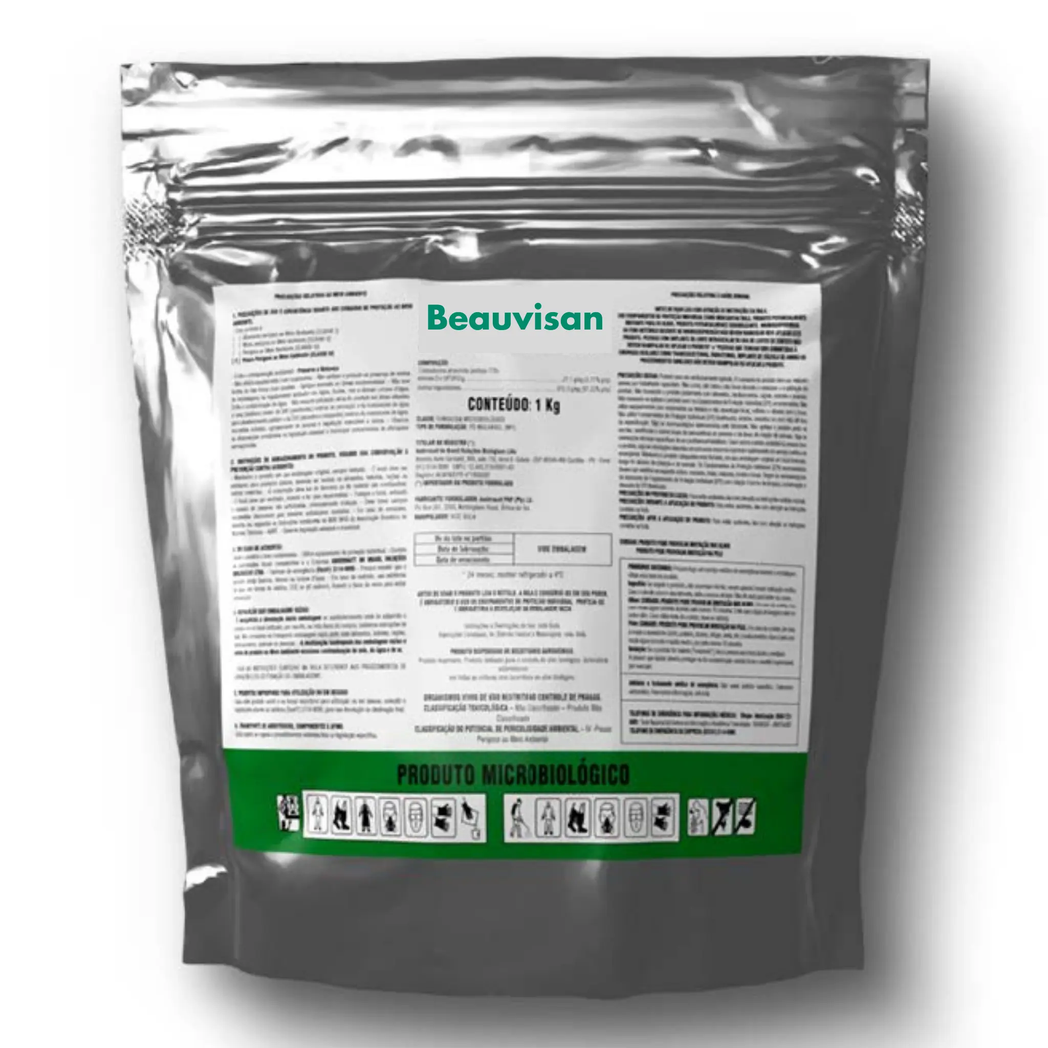 Beauvisan formulación en polvo